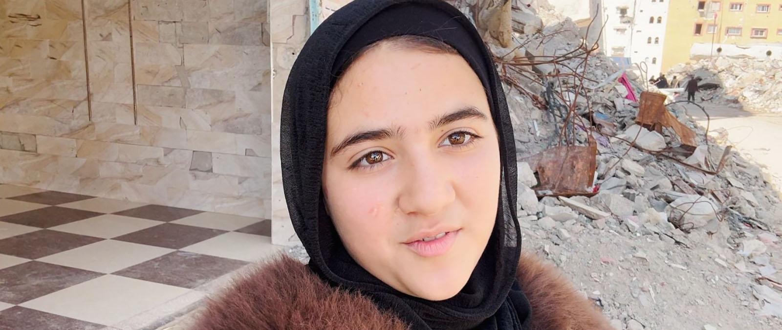 Fatima (12) uit Gaza