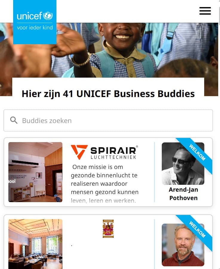 Screenshot Connect Guide Business Buddies