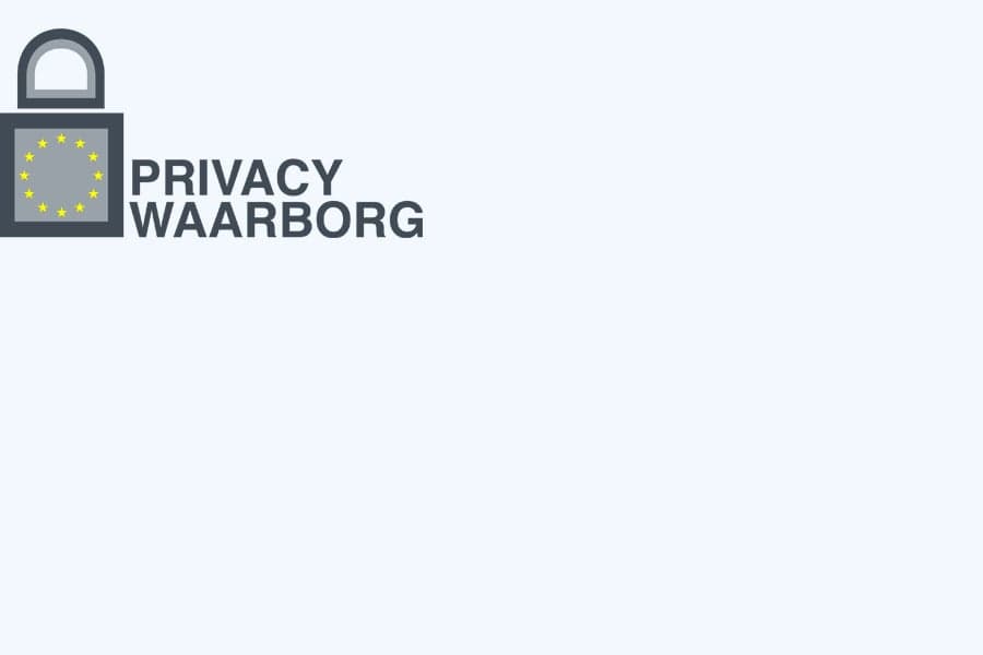 Logo privacy waarborg
