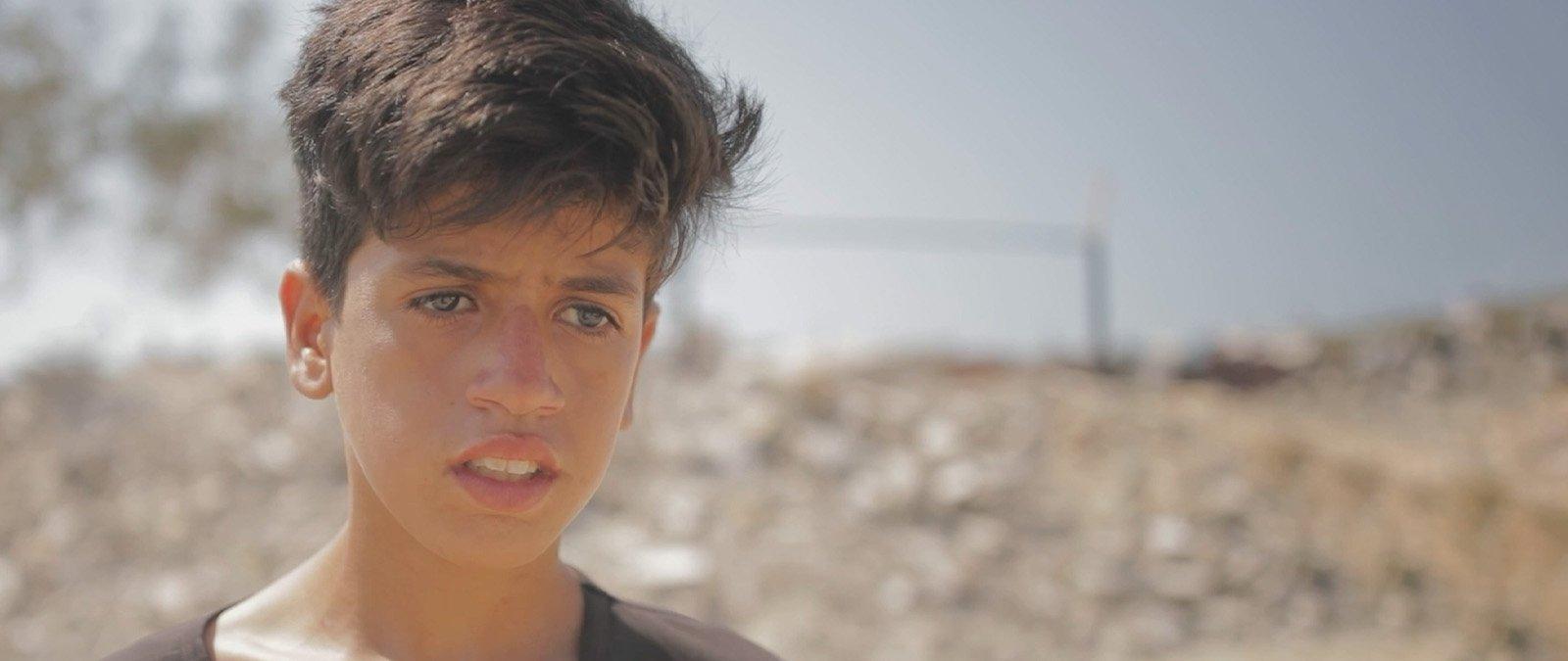 Ahmed wandelt in de Gazastrook