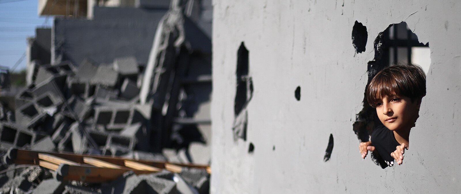 Jongen in Gaza