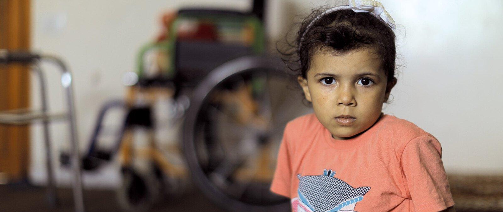 Meisje in Gaza