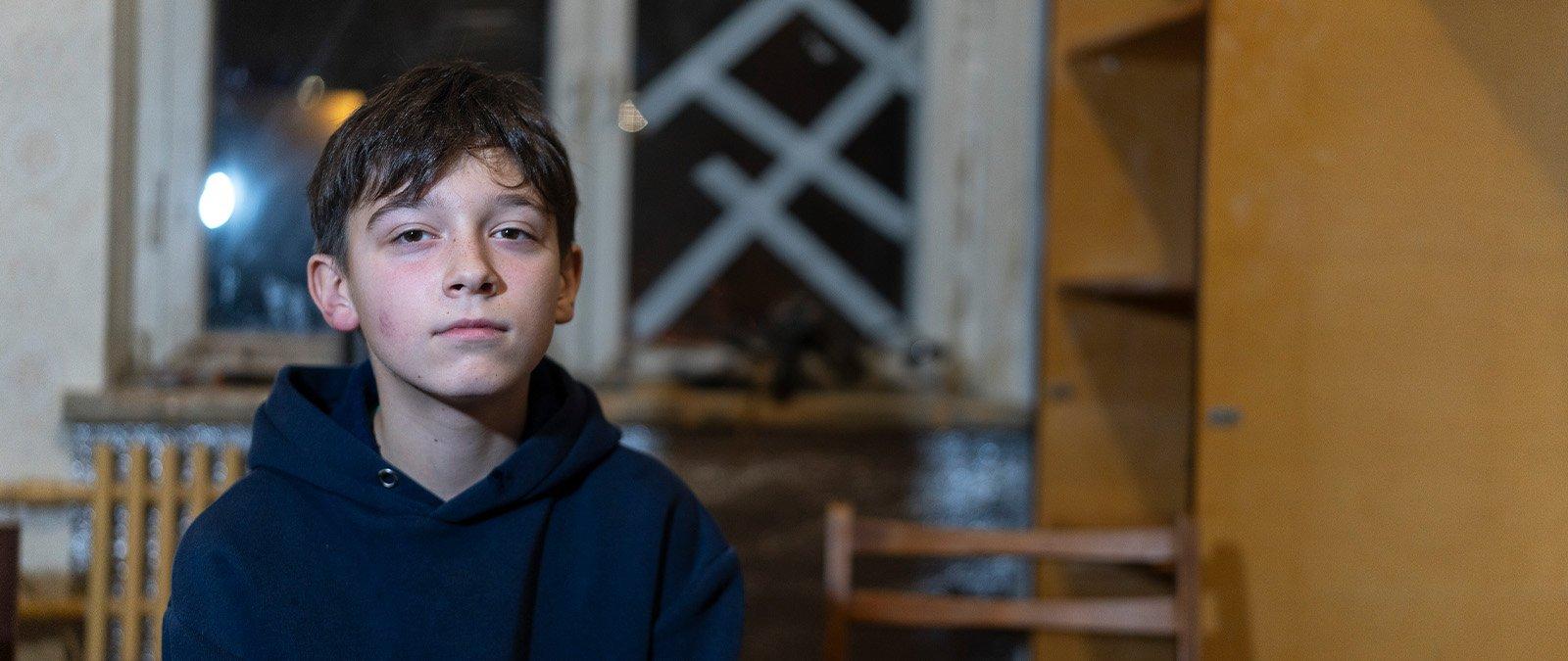 Daniiel (12) uit Oekraïne in 2025