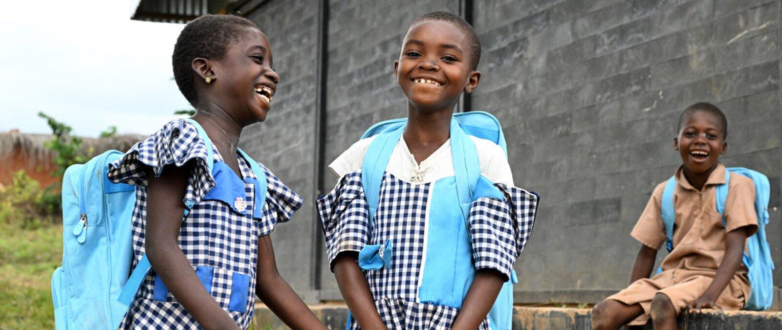 Kinderen in Madagascar
