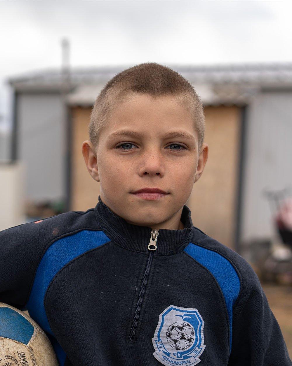 Tolya uit Oekraïne (close-up)