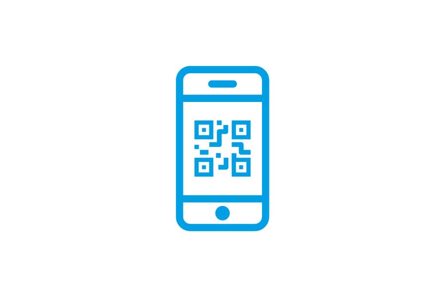 icoon geld overmaken via qr-code