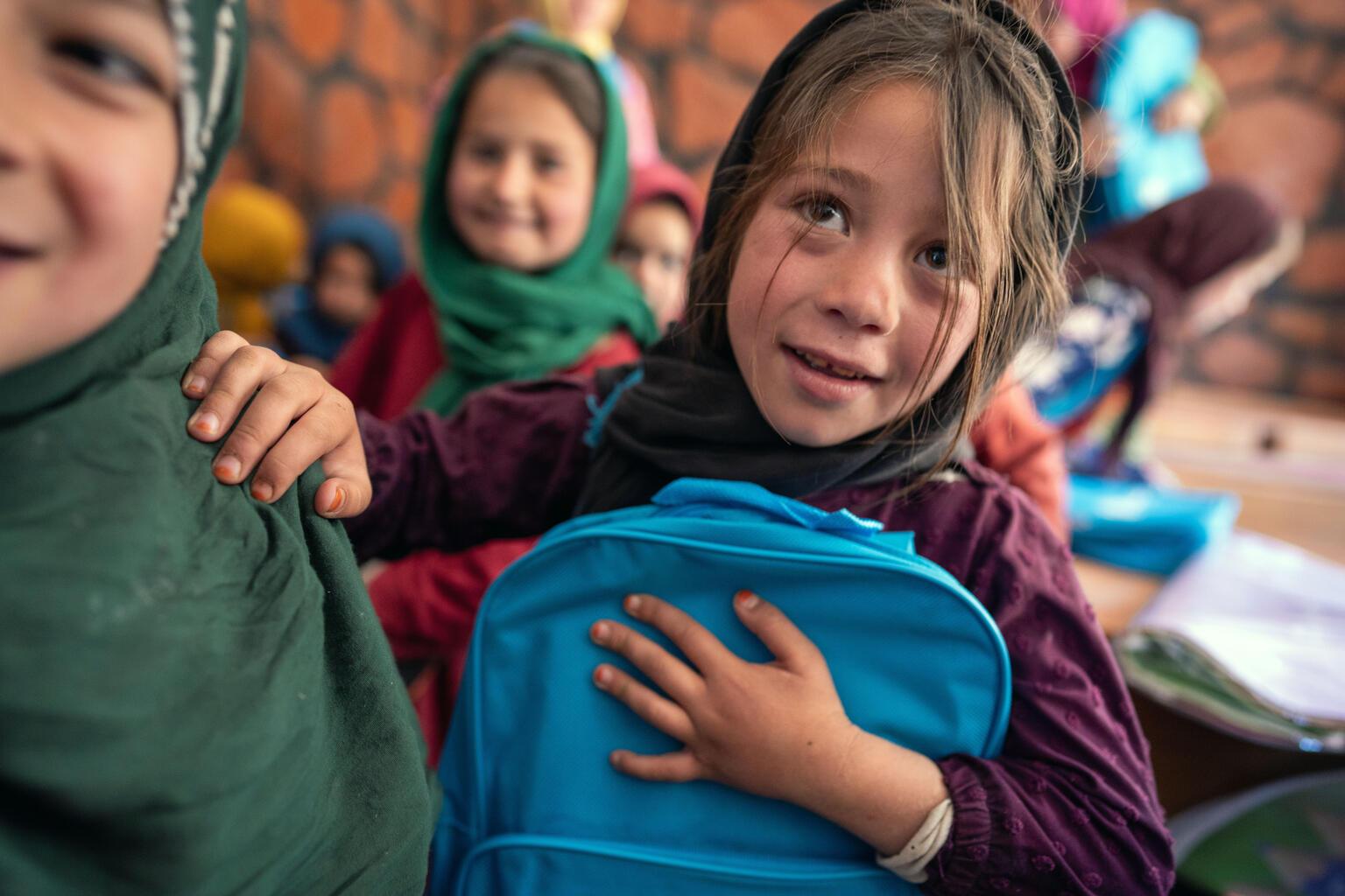 Scholieren in Afghanistan