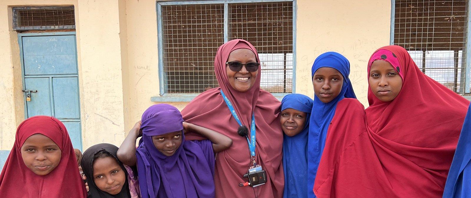 Zeinab met kinderen