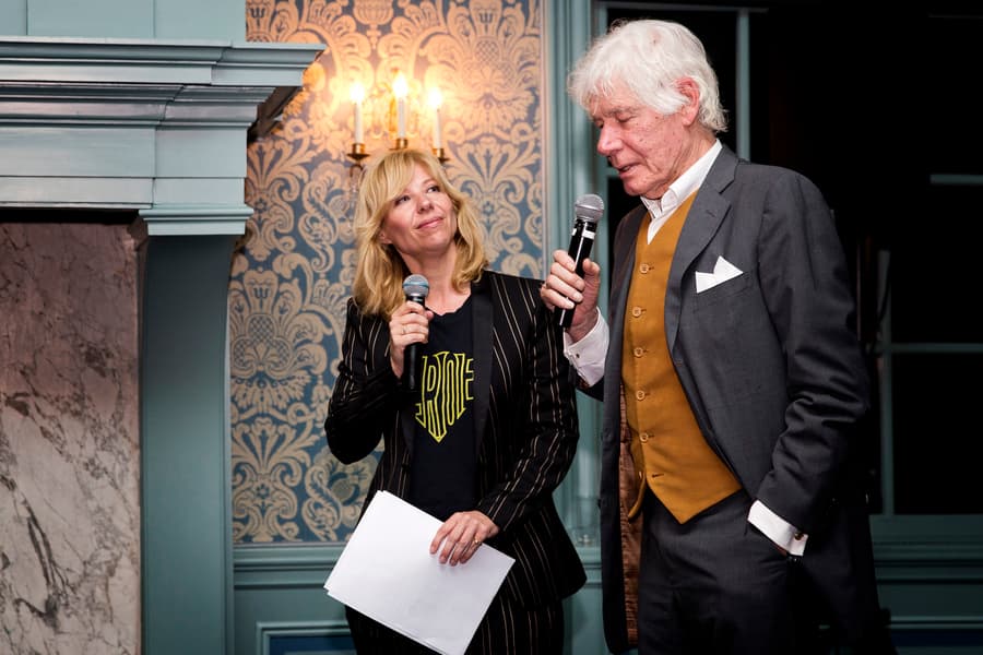 Paul van Vliet en Claudia de Breij bij event