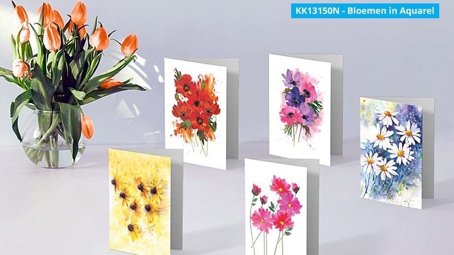bloemen in aquarel
