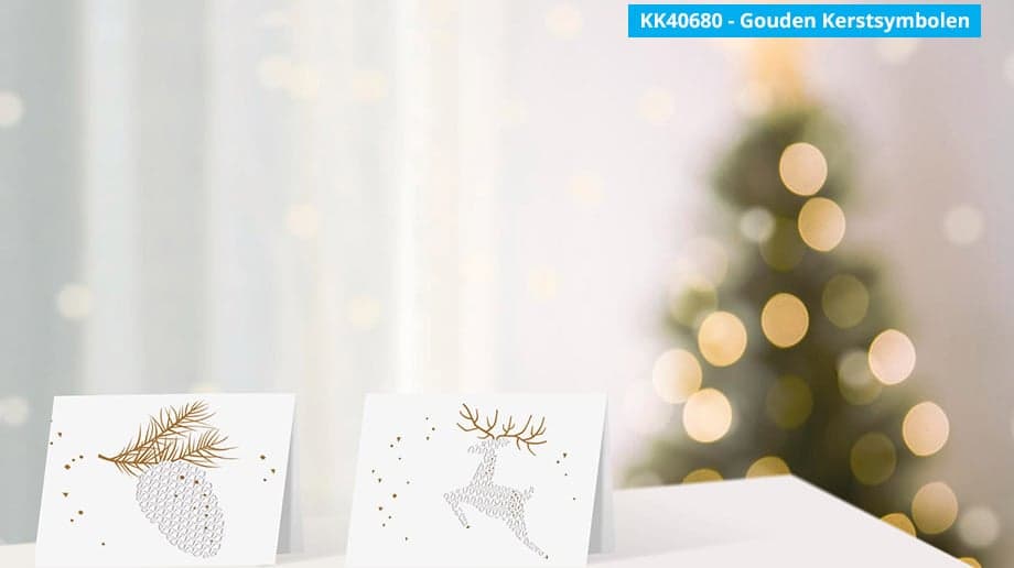 Gouden Kerstsymbolen