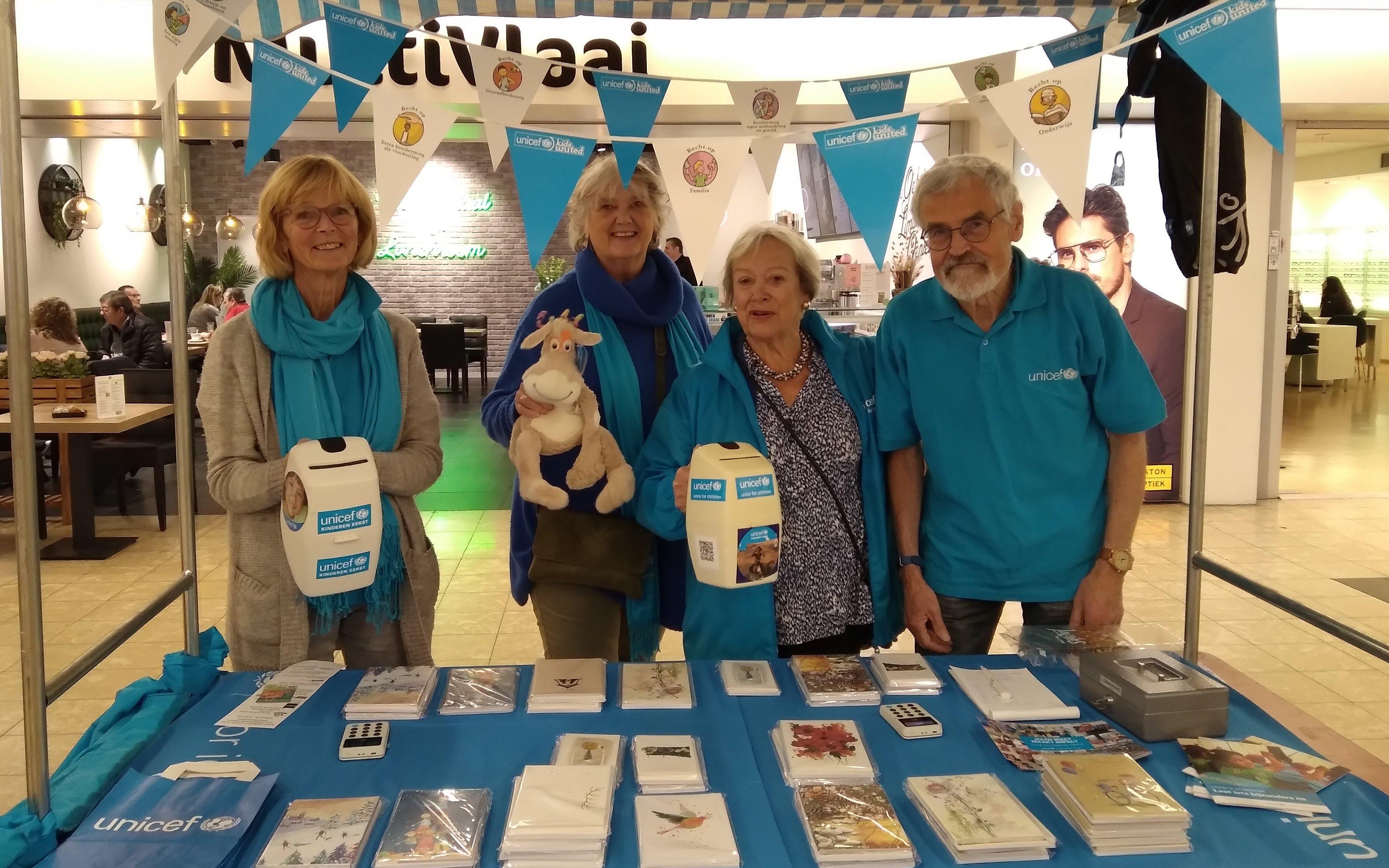 Verkoop door vrijwilligers