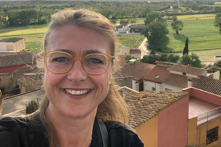 UNICEF medewerker Kim Bekkers