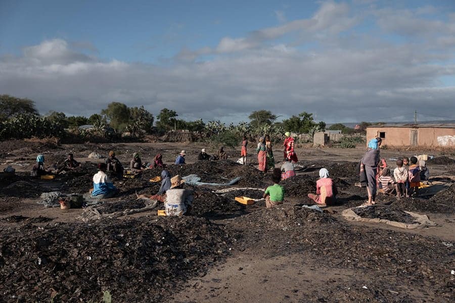 Kinderarbeid Mica mijnen in Madagaskar