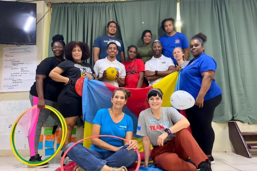 TeamUp team op St Eustatius
