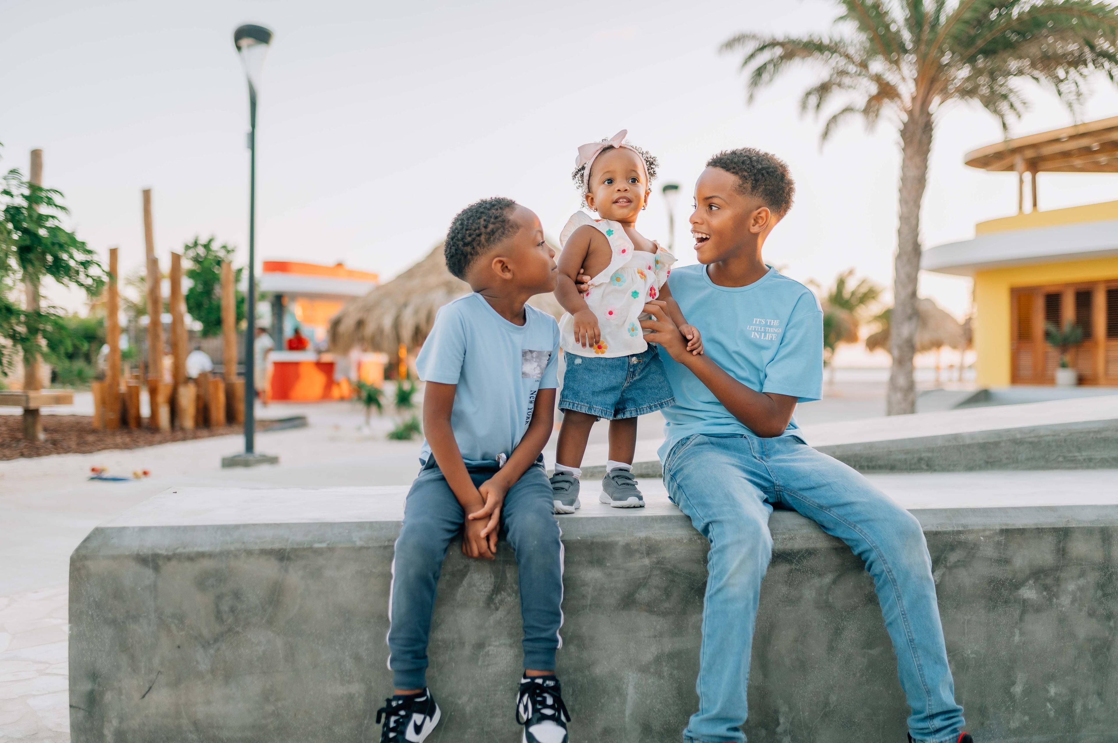 Kinderen op Bonaire.