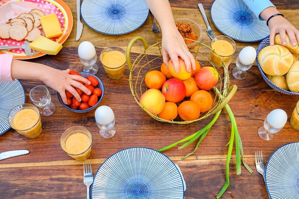 Ontbijttafel