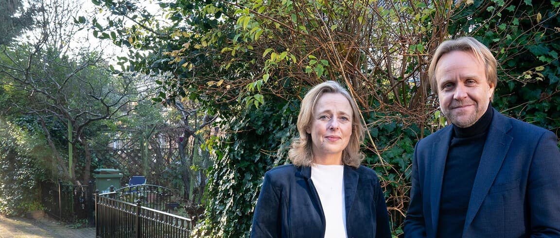 Suzanne Laszlo, directeur van UNICEF Nederland en professor Ton Liefaard
