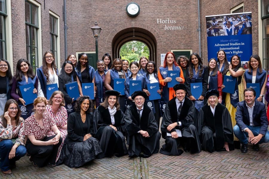 studenten Advanced Studies in International Children's Rights van de Universiteit Leiden