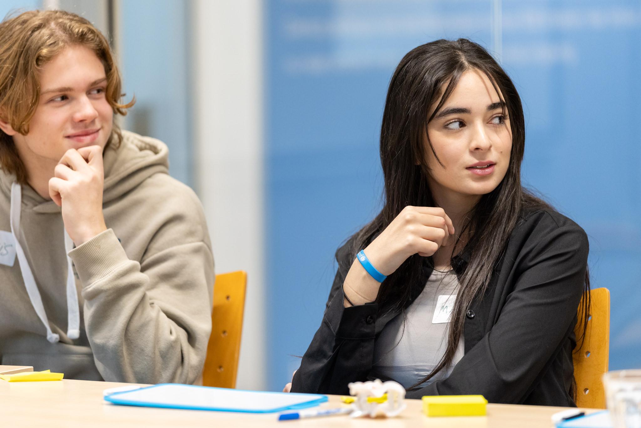 Jongerenpanel aan het werk. 2025