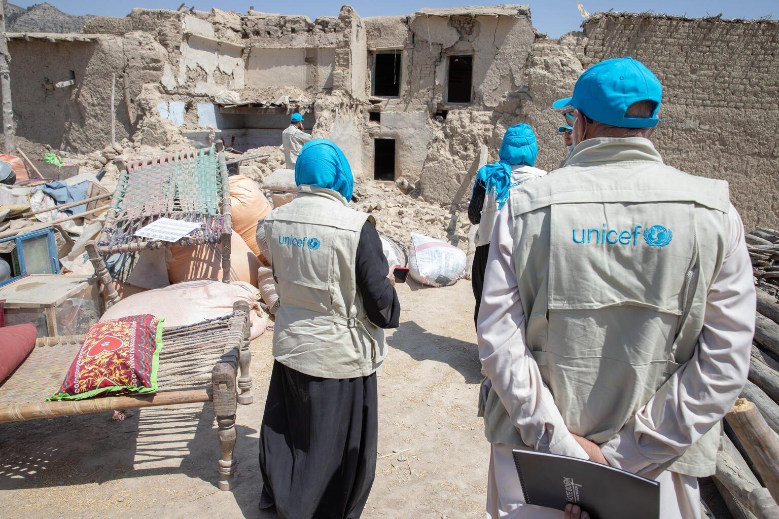 UNICEF reparaties in Afghanistan