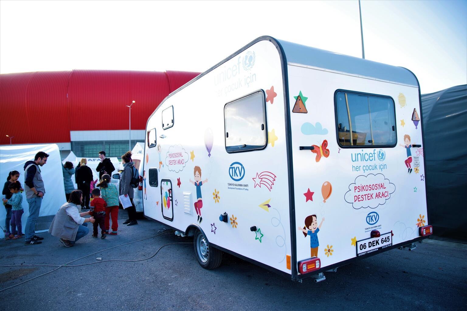bus psychosociale ondersteuning Hatay Turkije