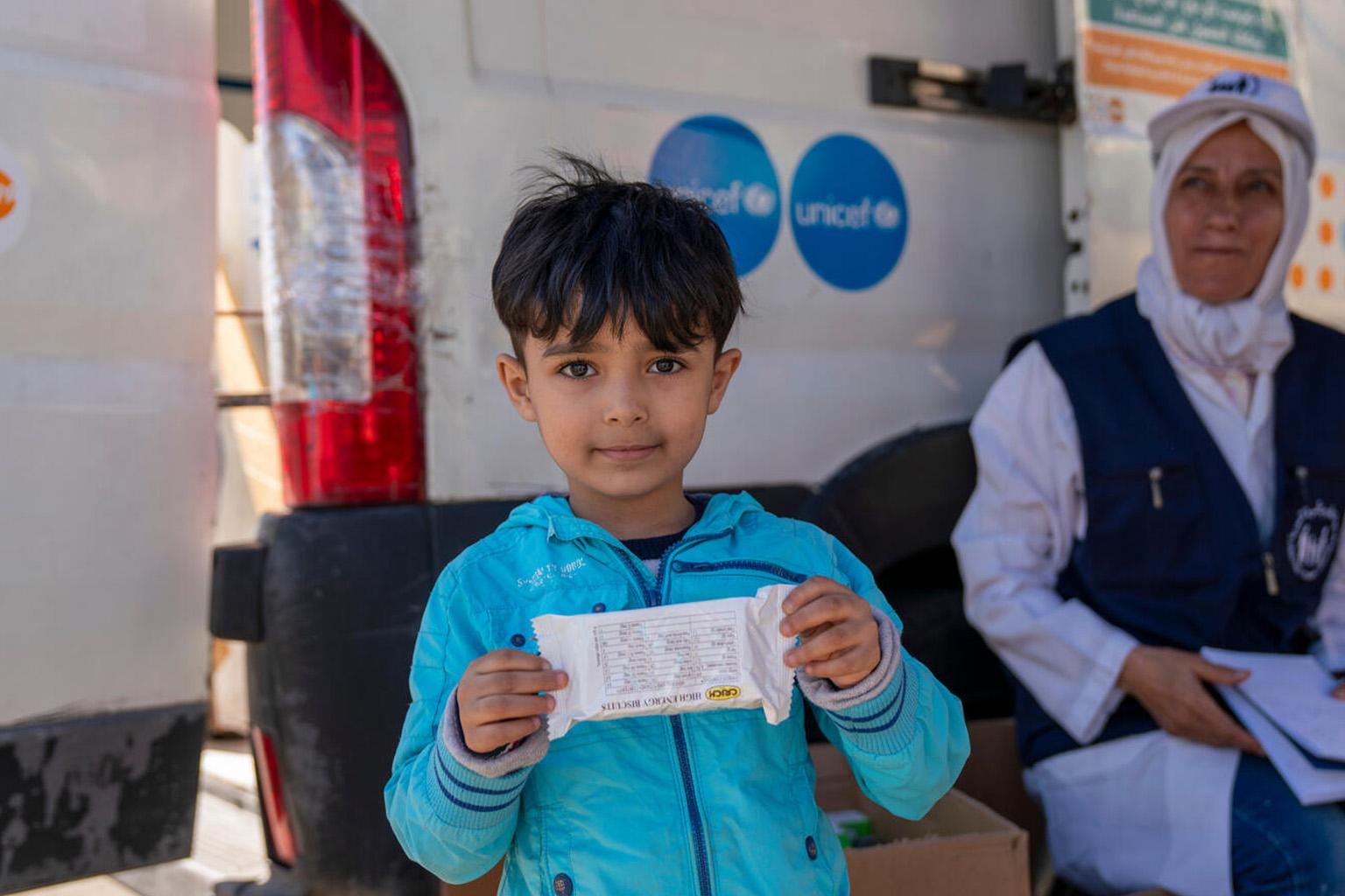 Biscuits voor kinderen in nood