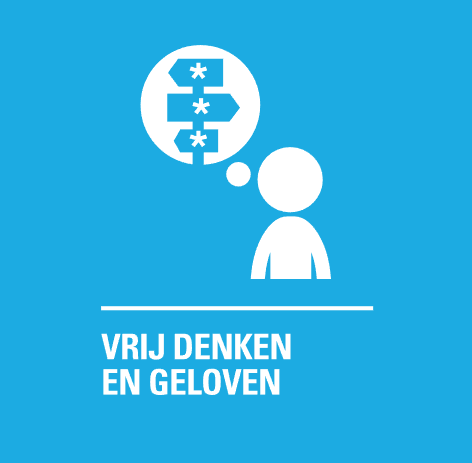 Vrij om te denken en een godsdienst te kiezen