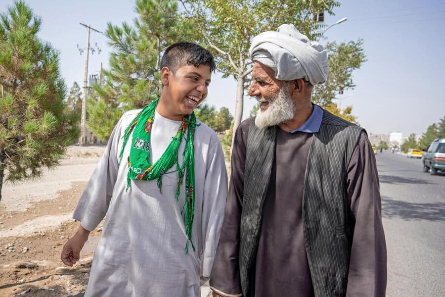 Mohammed met Ashraf