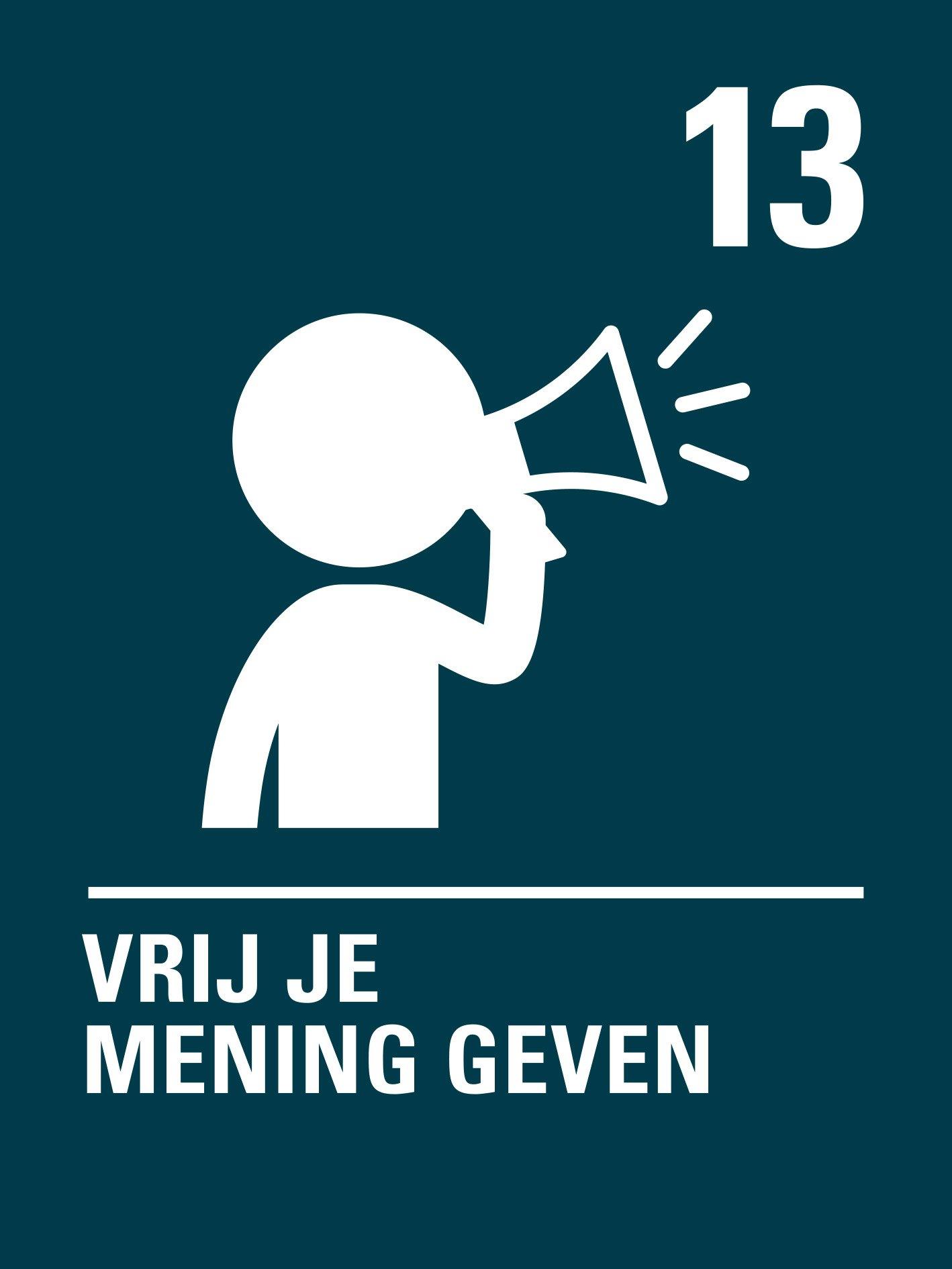 Kinderrecht 13: Vrij om een mening te geven