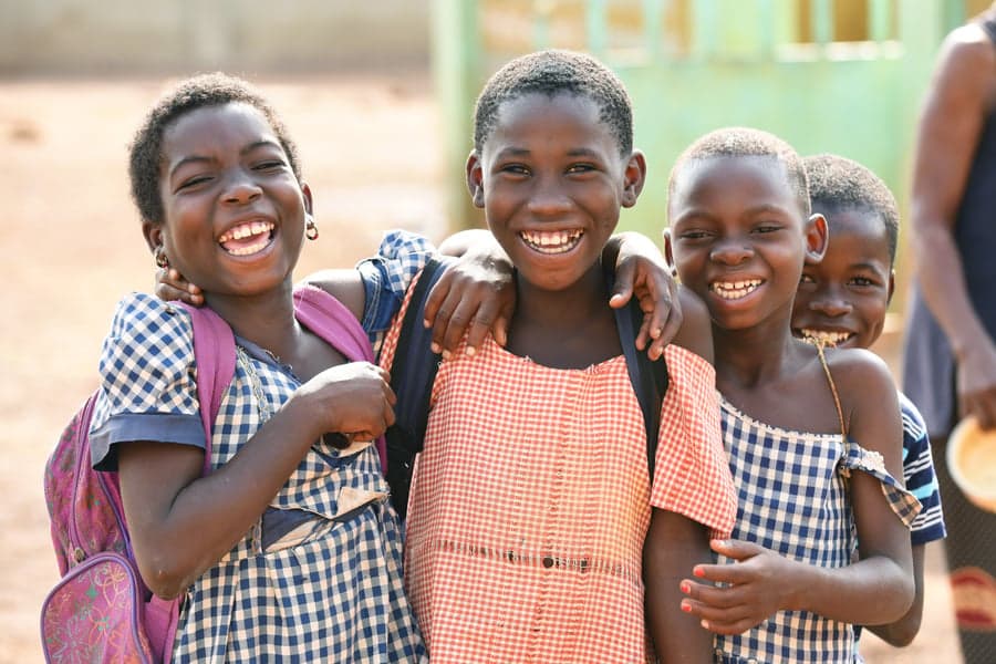 Unicef programma lachende kinderen