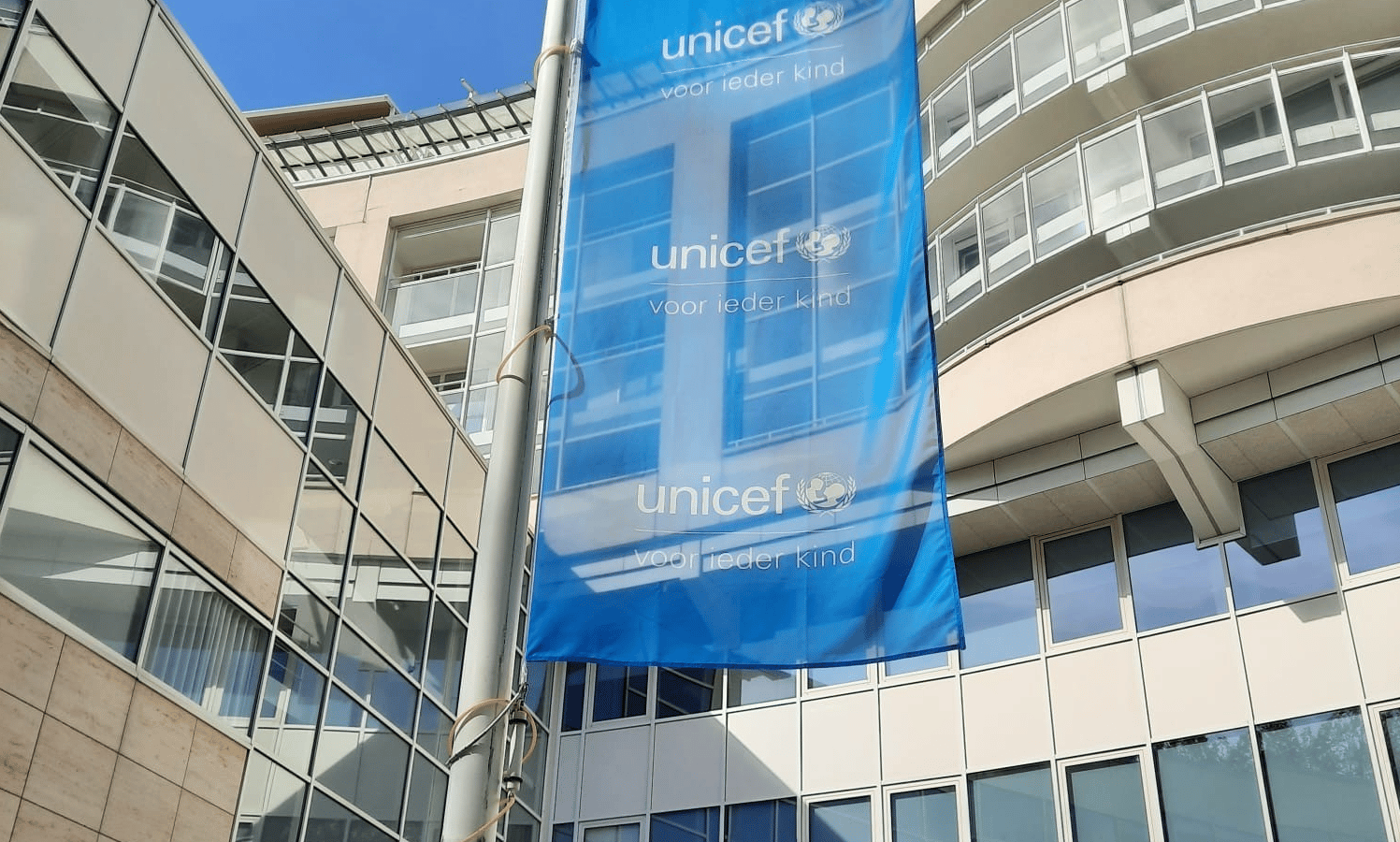 vlag unicef kantoor