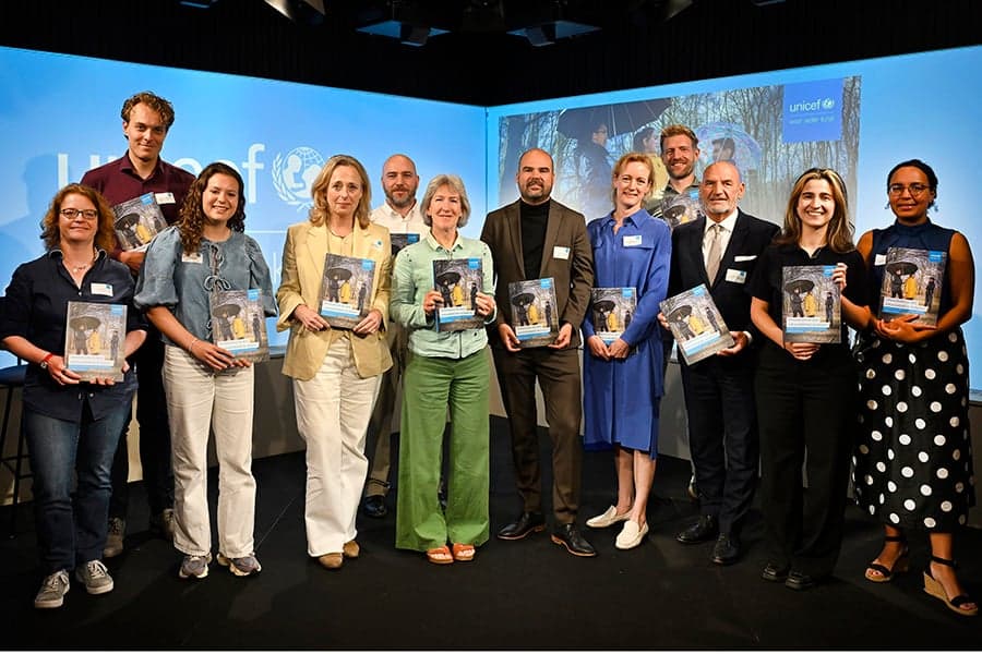 Groepsfoto presentatie rapport