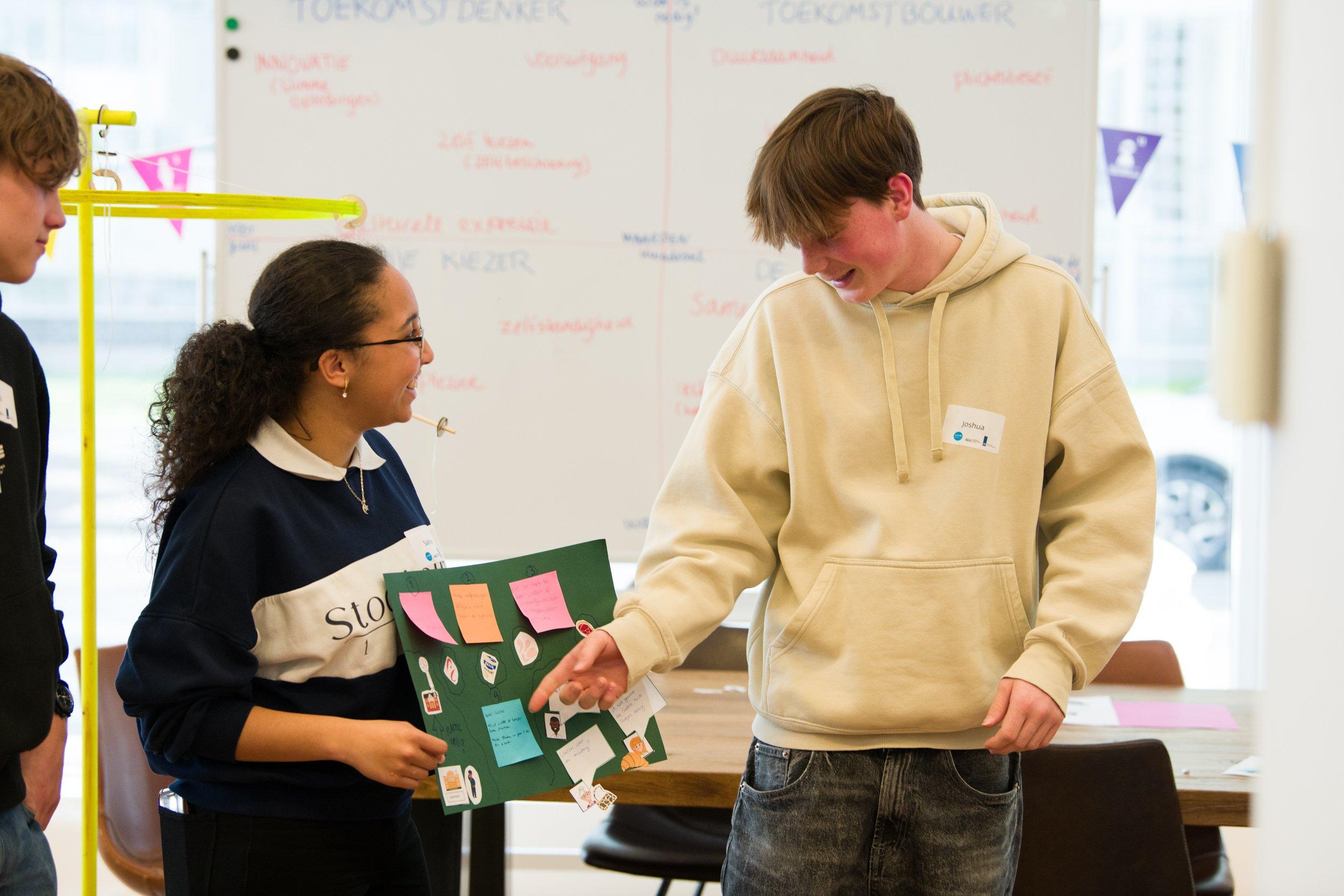 Kinderen en jongeren doen mee aan de Kinderklimaattop van UNICEF Nederland.